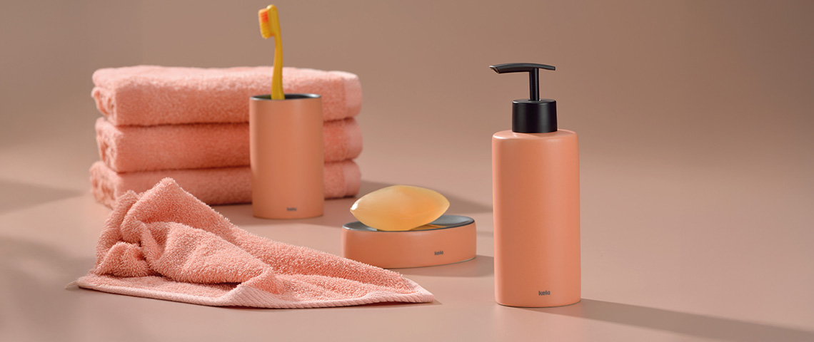 Bad-Accessoires Matsi aus Keramik, verschiedene Farben erhältlich