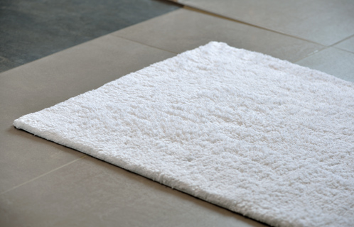 Tapis de bain Ladessa en coton de kela