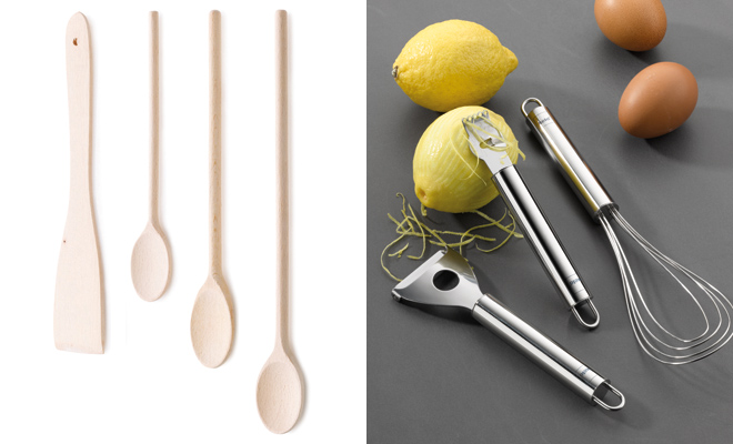 Artikelfotos und Stimmungsbild mit Küchenhelfer der Serien Maribor & Rondo