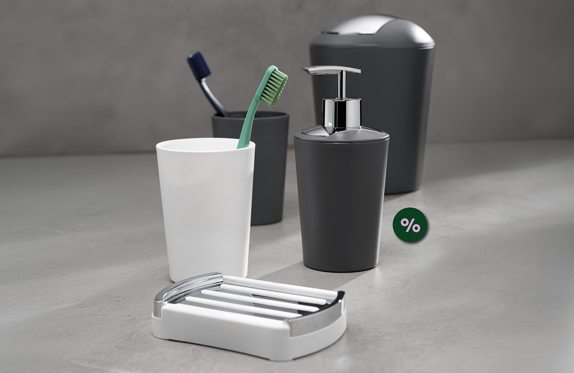 Bad-Accessoires Marta in aktuellen Trendfarben