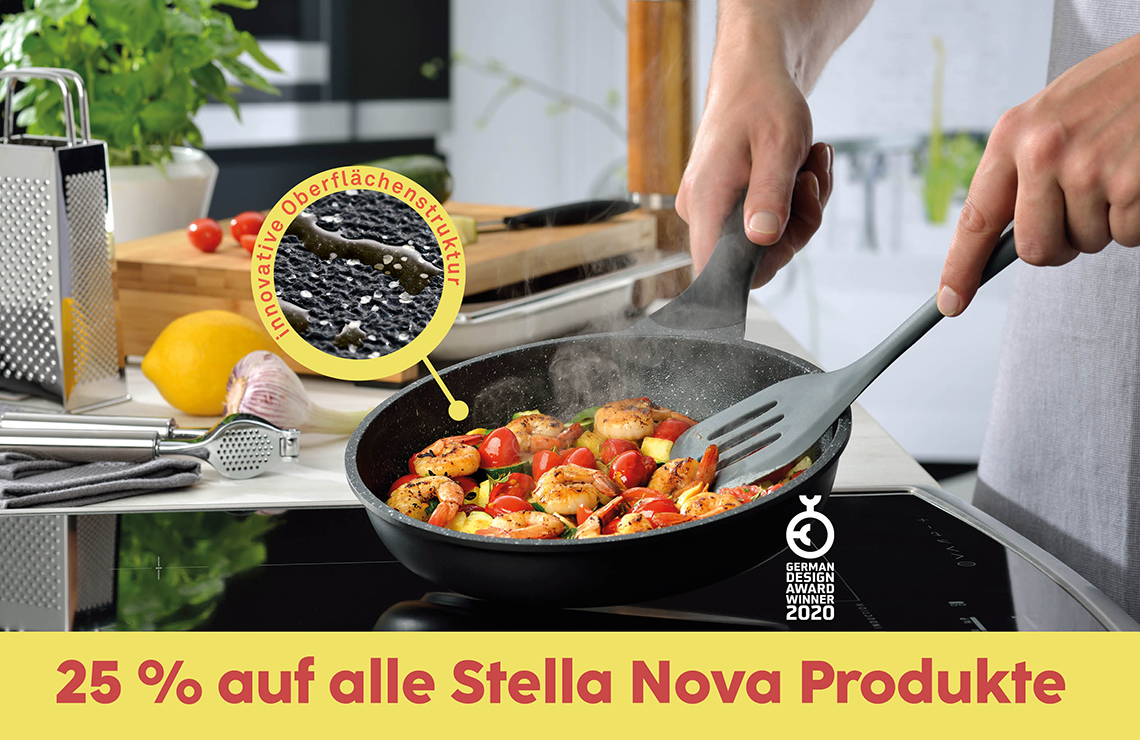 Action cookware Stella Nova from kela